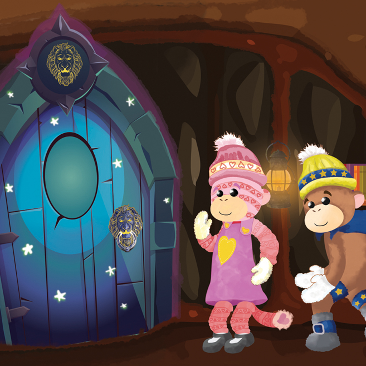 Emily and Kooper Visit the Magic Chamber