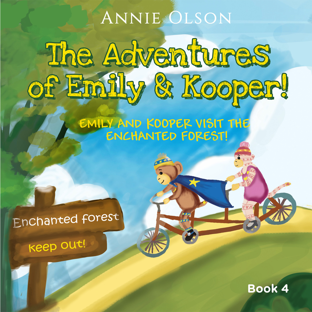 Emily and Kooper visit the Enchanted Forest